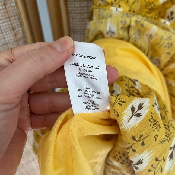 Veronica Beard Virginia Midi Dress in Sun Multi One-Shoulder - Picture 9 of 11